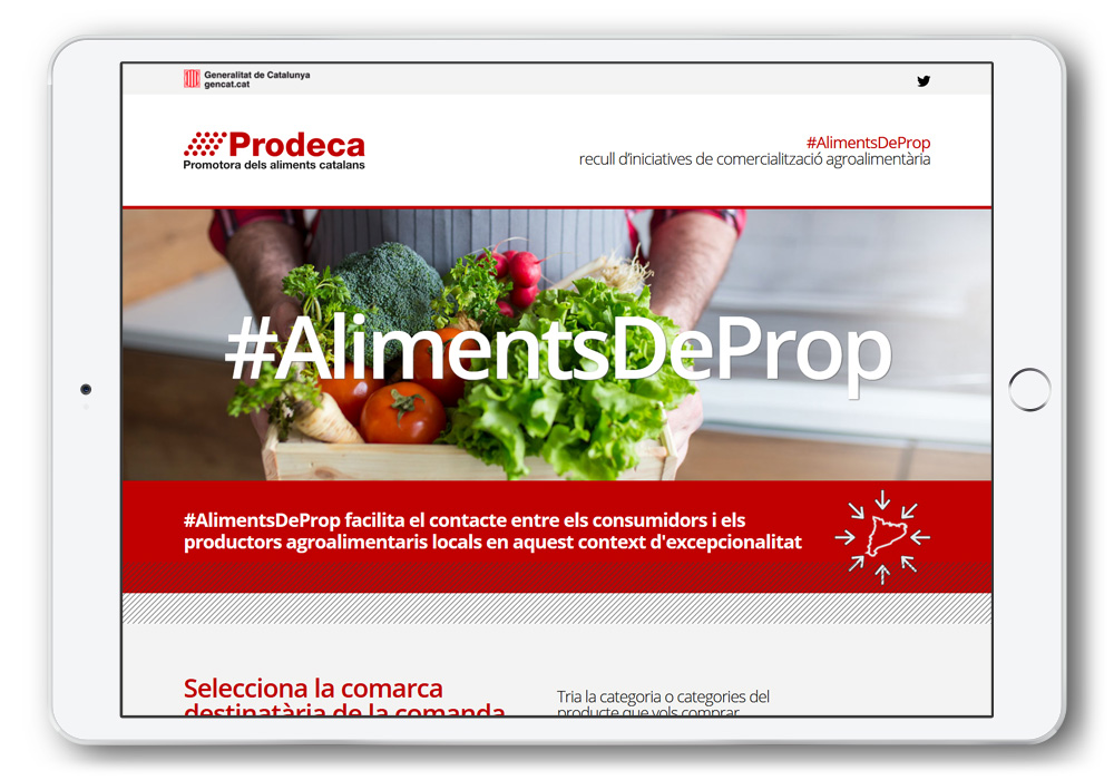 Proyecto #AlimentsDeProp