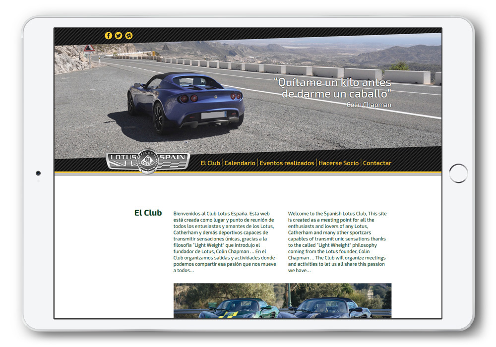 Proyecto Club Lotus Spain